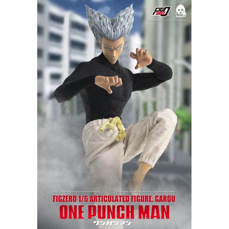 Figurine articulée 1/6 Garou 30 cm - One Punch Man - ThreeZero