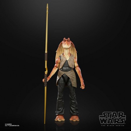 Figurine Jar Jar Binks - Black Series Lucas Film 50th Anniversary Figurine Jar Jar Binks - Black Series Lucas Film 50th Anniversary