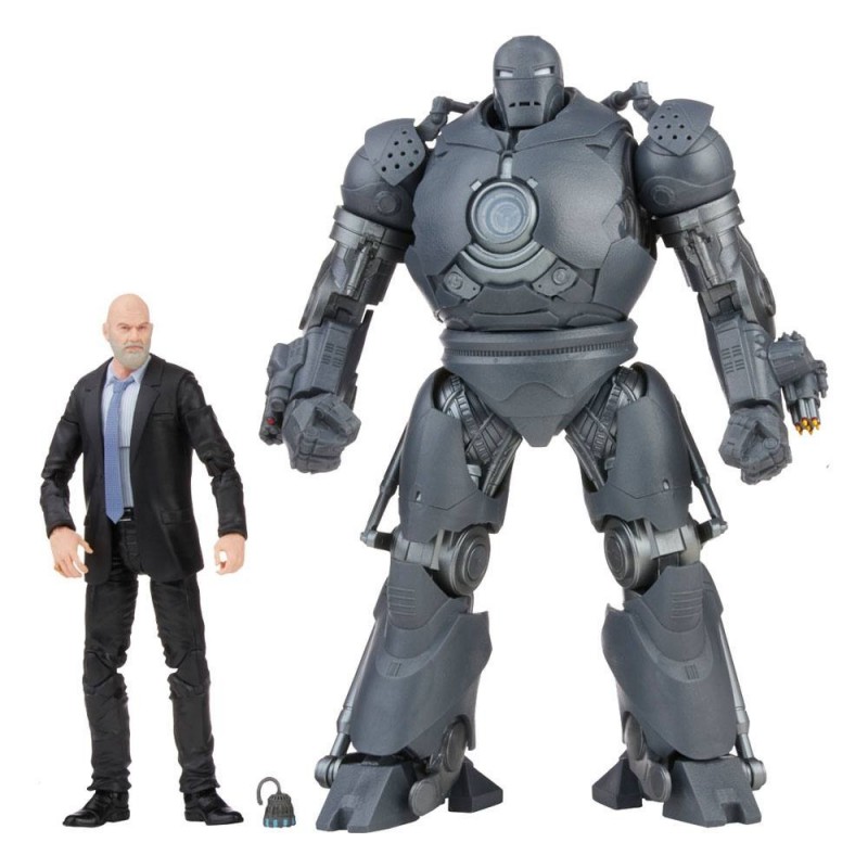 Pack 2 figurines Obadiah Stane & Iron Monger - Marvel Legends Series - The Infinity Saga