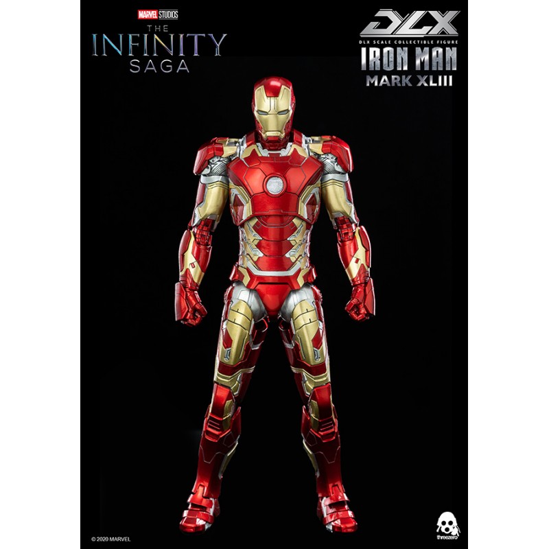 Figurine articulée DLX Iron Man Mark 43 - Threezero
