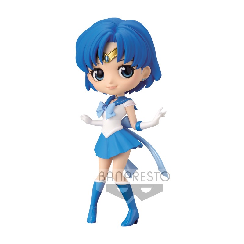 Figurine Q Posket Super Sailor Mercury Ver.A - Pretty Guardian Sailor Moon Eternal the Movie