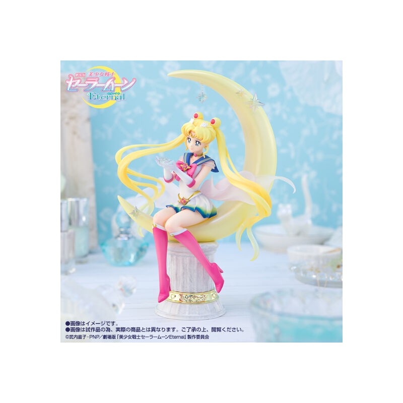 Figurine Super Sailor Moon Bright Moon - Sailor Moon Eternal - Figuarts Zero