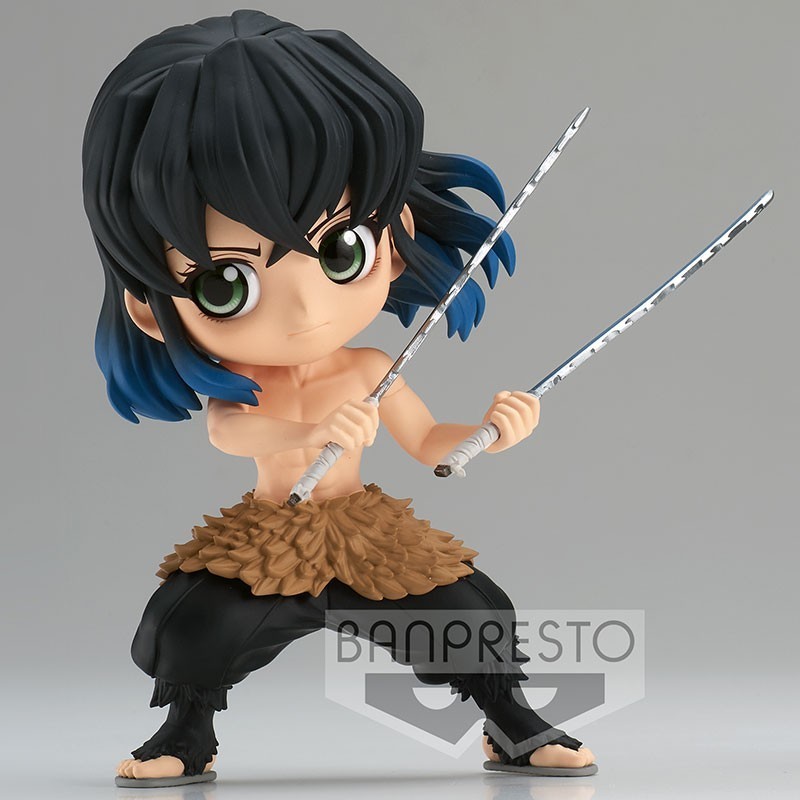 Figurine Q Posket Inosuke Hashibira-II Ver.A - Kimetsu no Yaiba Demon Slayer