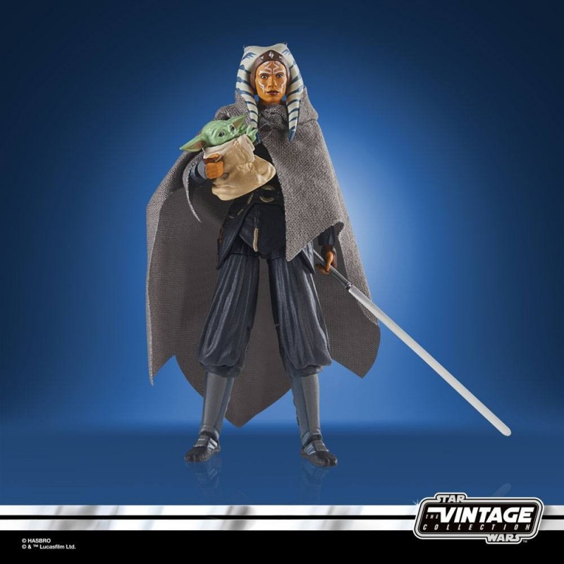 Figurine Ahsoka Tano & Grogu (The Mandalorian) - Star Wars Vintage Collection