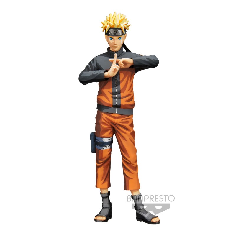 Figurine Naruto Uzumaki - Grandista Nero - Manga Dimensions - Naruto Shippuden