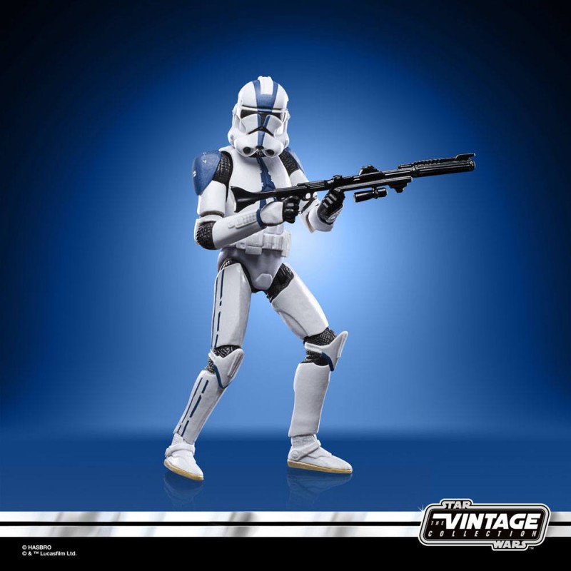 Figurine Clone Trooper (501st Legion) (The Clone Wars) - Star Wars Vintage Collection