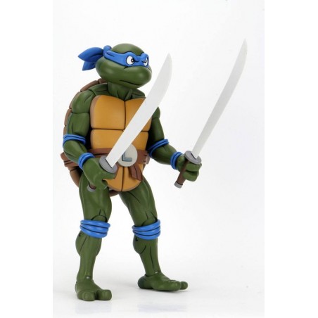 Figurine articulée 1/4 Leonardo 42 cm - Cartoon Vers - Tortues Ninja Figurine articulée 1/4 Leonardo 42 cm - Cartoon Vers - Tortues Ninja