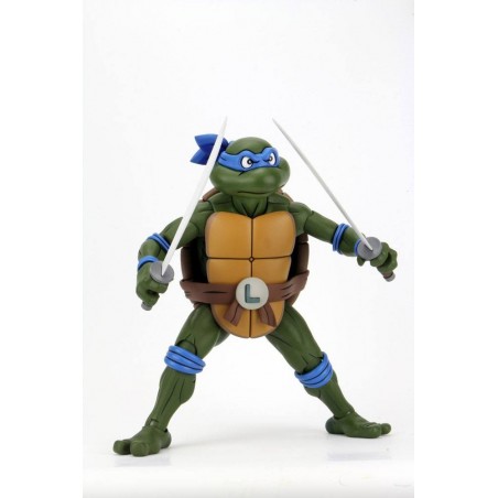 Figurine articulée 1/4 Leonardo 42 cm - Cartoon Vers - Tortues Ninja Figurine articulée 1/4 Leonardo 42 cm - Cartoon Vers - Tortues Ninja