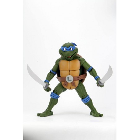 Figurine articulée 1/4 Leonardo 42 cm - Cartoon Vers - Tortues Ninja Figurine articulée 1/4 Leonardo 42 cm - Cartoon Vers - Tortues Ninja
