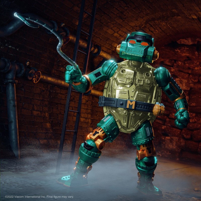 Figurine Ultimates Warrior Metalhead Michelangelo - Tortues Ninja