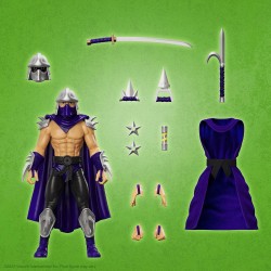 Figurine Ultimates Shredder (Silver Armor) - Tortues Ninja