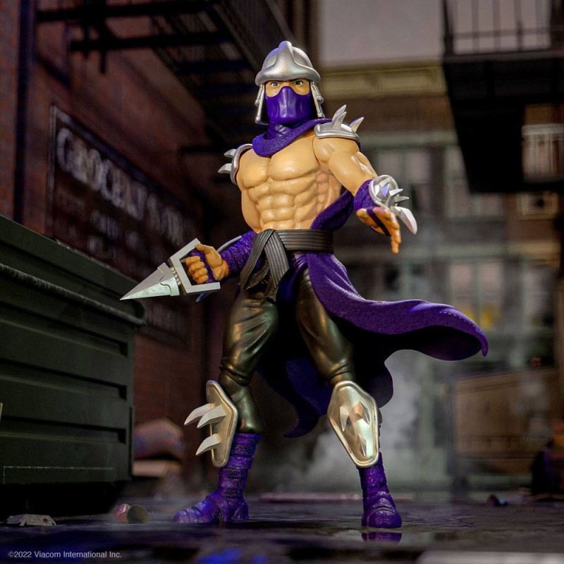 Figurine Ultimates Shredder (Silver Armor) - Tortues Ninja