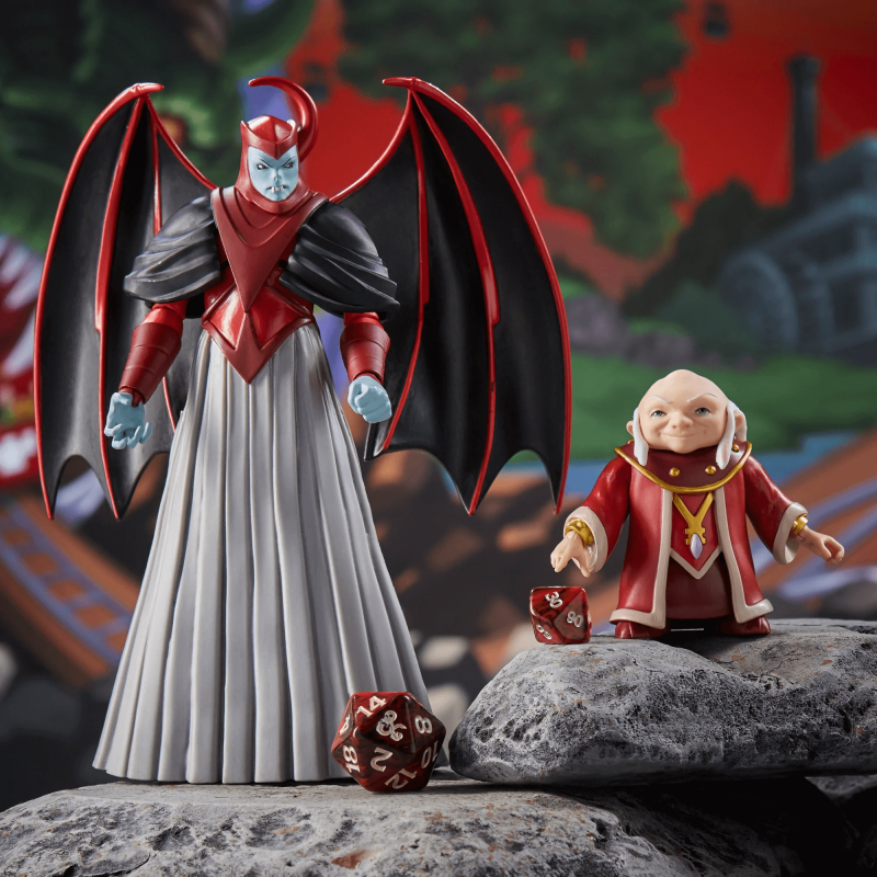 Pack 2 figurines Vengeur & Grand Maître - Dungeons & Dragons Cartoon Classics