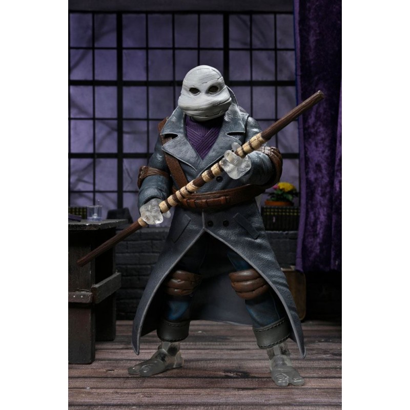 Figura Ultimate Donatello como el hombre invisible - Monstruos universales x TMNT