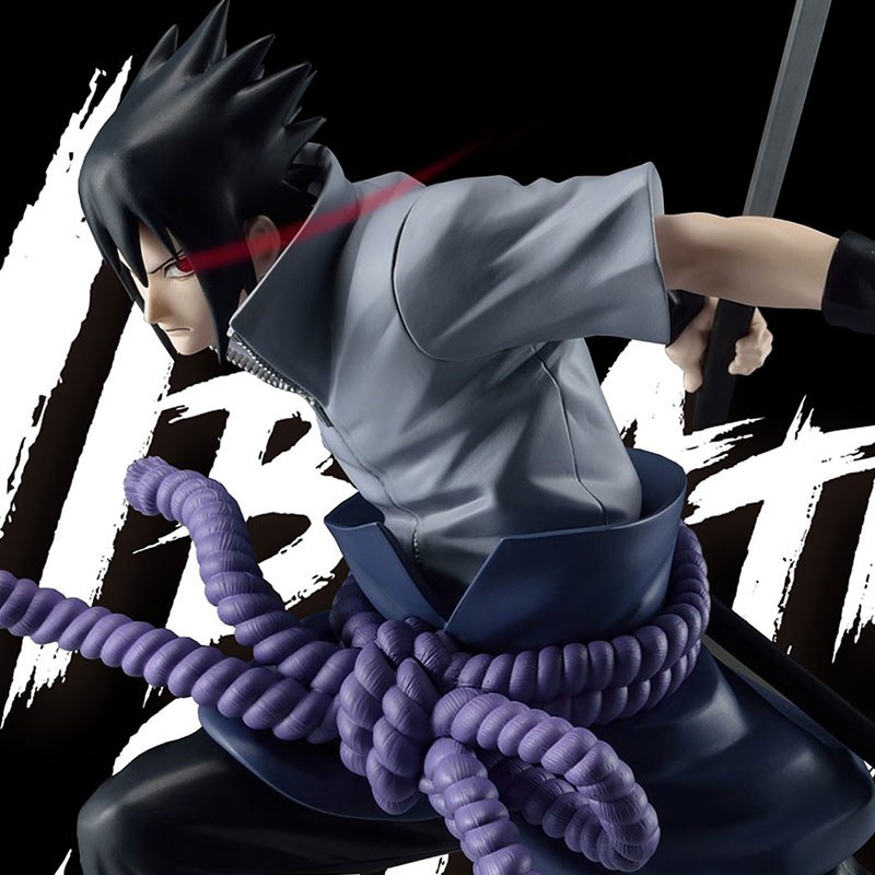 Figura Uchiha Sasuke III - estrellas de vibración - Naruto Shippuden