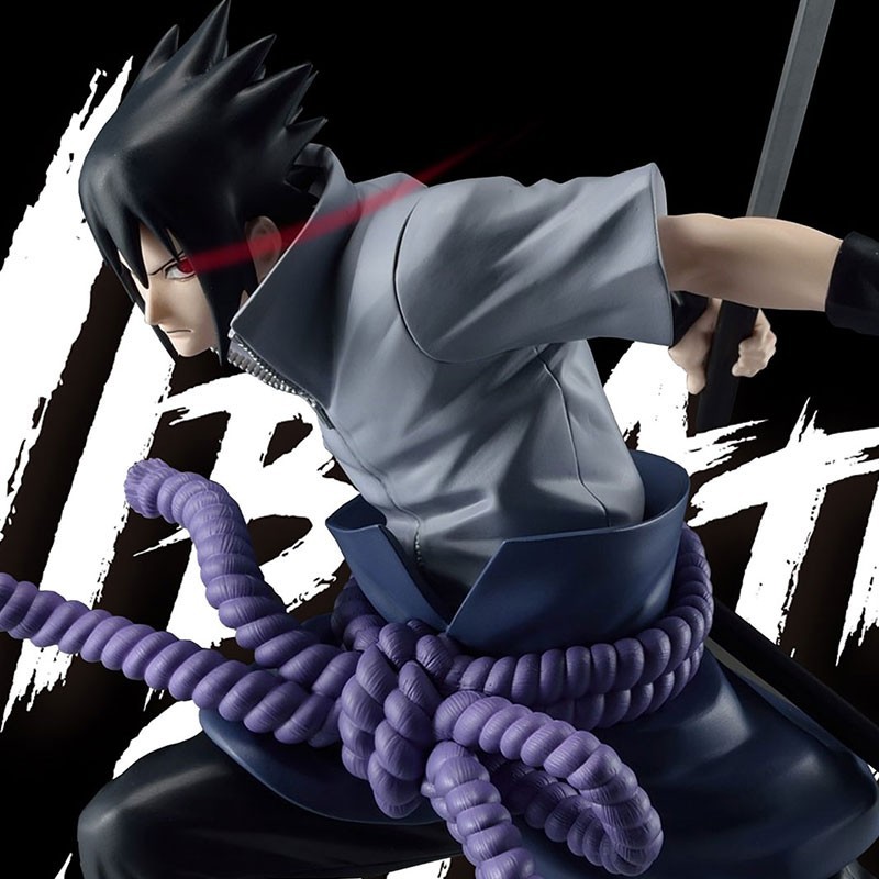 Estátua Banpresto Grandista Manga Dimensions: Naruto - Sasuke Uchiha