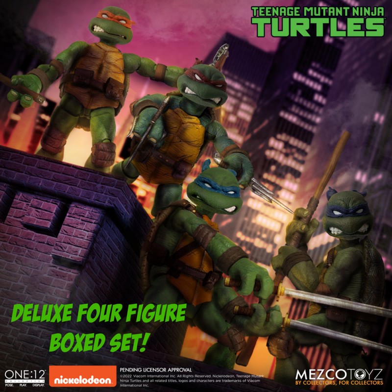 Teenage Mutant Ninja Turtles Deluxe Boxed Set One:12 Collective - TMNT