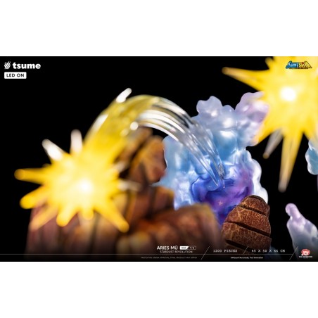 Statue Aries Mû Stardust Revolution HQS by Tsume - Saint Seiya Statue Aries Mû Stardust Revolution HQS by Tsume - Saint Seiya