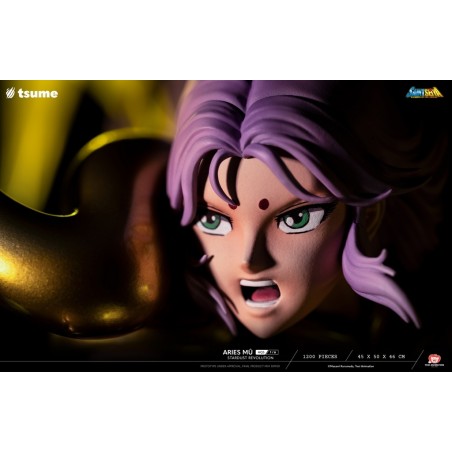 Statue Aries Mû Stardust Revolution HQS by Tsume - Saint Seiya Statue Aries Mû Stardust Revolution HQS by Tsume - Saint Seiya