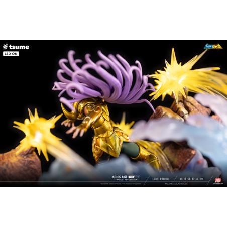 Statue Aries Mû Stardust Revolution HQS by Tsume - Saint Seiya Statue Aries Mû Stardust Revolution HQS by Tsume - Saint Seiya