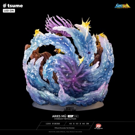 Statue Aries Mû Stardust Revolution HQS by Tsume - Saint Seiya Statue Aries Mû Stardust Revolution HQS by Tsume - Saint Seiya