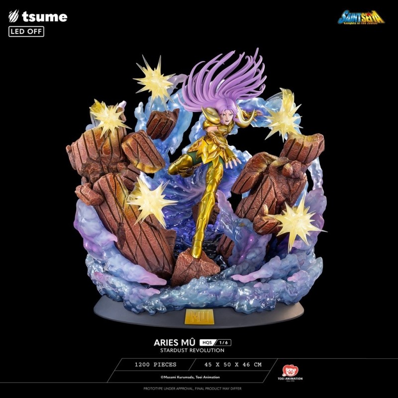 Statue Aries Mû Stardust Revolution HQS by Tsume - Saint Seiya