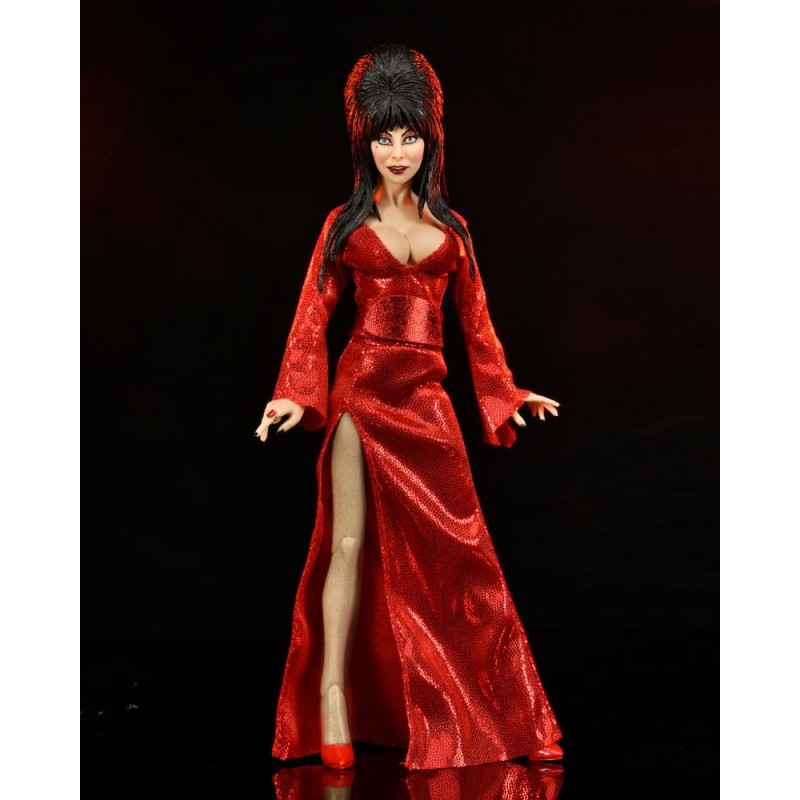 Figurine Elvira, Mistress of the Dark - Clothed Red, Fright, and Boo