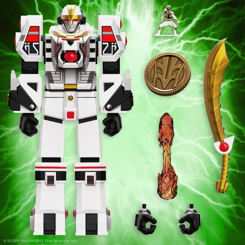 Figurine Ultimates White Tigerzord - Mighty Morphin Power Rangers