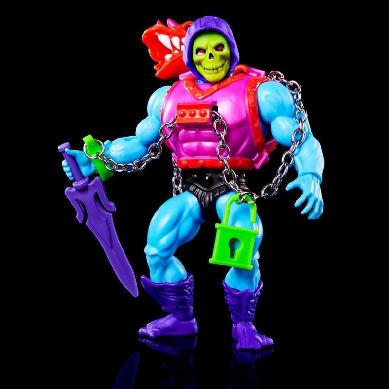 Figurine Dragon Blaster Skeletor - Les Maîtres de l'Univers Origins Deluxe