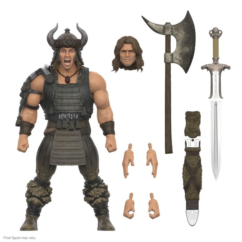 Figurine Ultimates Conan (Battle of the Mounds) - Conan le Barbare