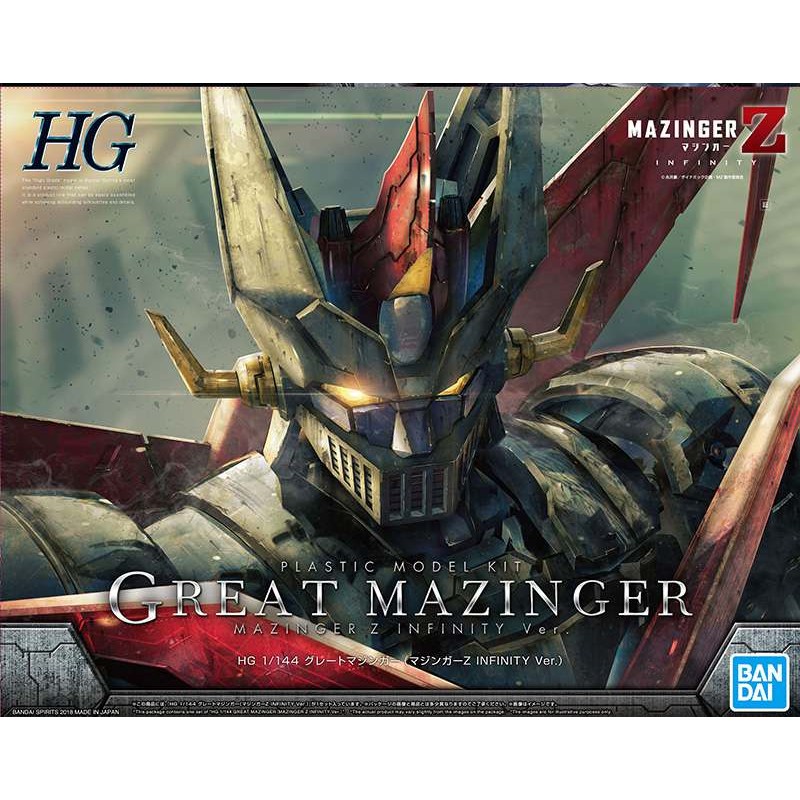 HG 1/144 Great Mazinger - Mazinger Z Infinity Ver. - Plastic Model Kit