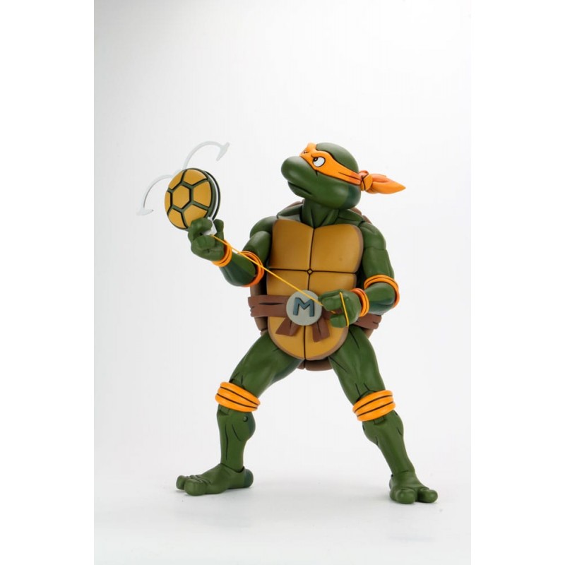 Figurine 1/4 Giant-Size Michelangelo 38 cm - Cartoon Vers. - Tortues Ninja.  - Funkyshop