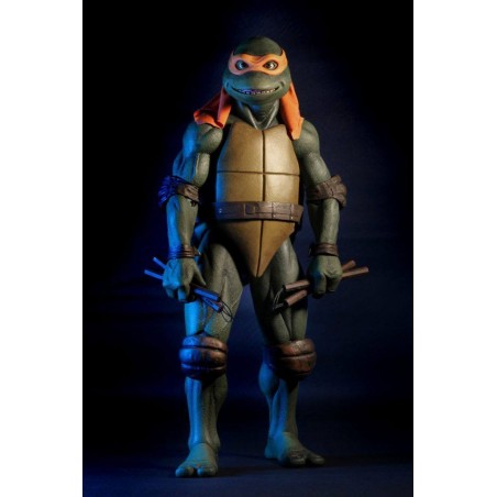 Tortues Ninja - Figurine articulée 1/4 Michelangelo 42 cm Tortues Ninja - Figurine articulée 1/4 Michelangelo 42 cm
