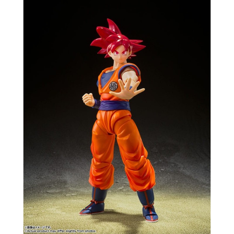 S.H.Figuarts Super Saiyan God Son Goku - Saiyan God of Virtue - Dragon Ball Super