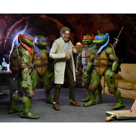 Pack 2 figurines Lab Coat Professor Perry and Hazmat Suit Professor Perry - TMNT II: The Secret of the Ooze Pack 2 figurines Lab Coat Professor Perry and Hazmat Suit Professor Perry - TMNT II: The Secret of the Ooze