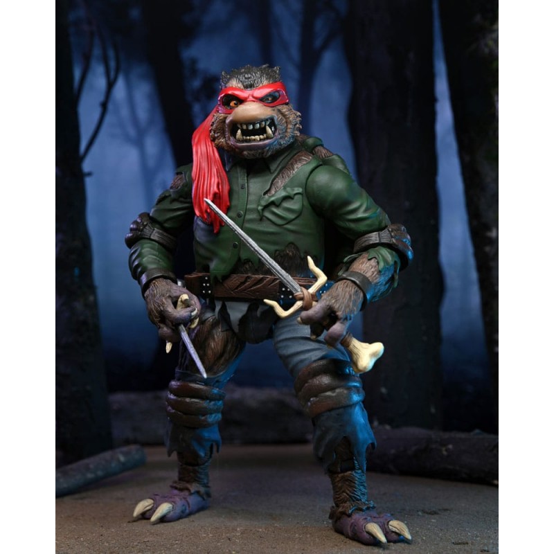 Figurine Ultimate Raphael as The Wolfman - Universal Monsters x TMNT