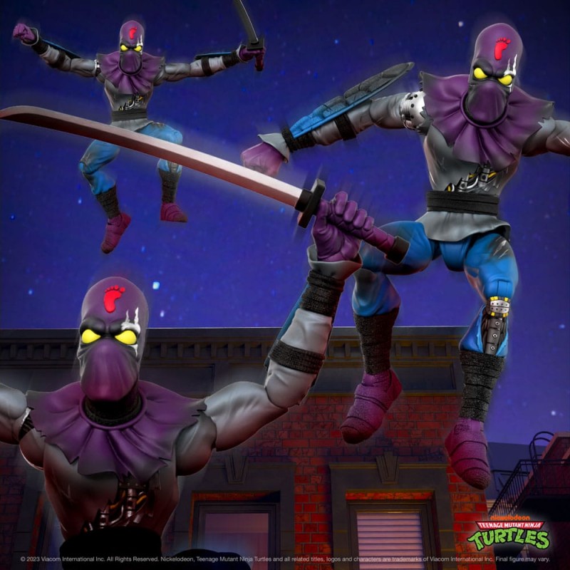 Figurine Ultimates Foot Soldier (Battle Damaged) - Tortues Ninja