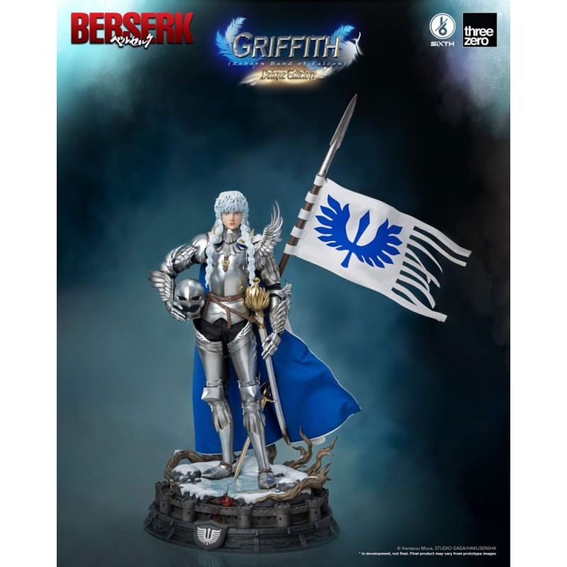 Figurine 1/6 Griffith (Reborn Band of Falcon) - Deluxe Edition -  ThreeZero - Berserk