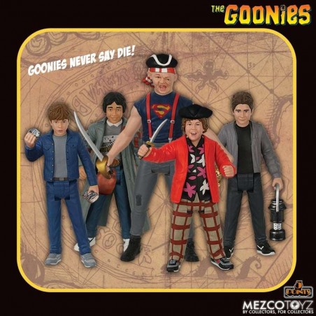 Set 4 figurines 5 Points The Goonies Set 4 figurines 5 Points The Goonies