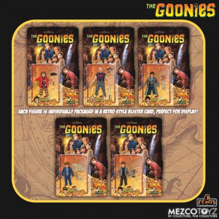 Set 4 figurines 5 Points The Goonies Set 4 figurines 5 Points The Goonies