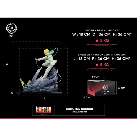 Statue Kurapika 1/6 Ikigai by Tsume - Hunter x Hunter Statue Kurapika 1/6 Ikigai by Tsume - Hunter x Hunter