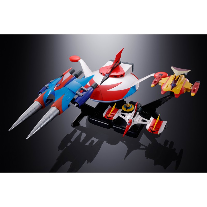 Figurines Soul of Chogokin GX76x3 Grendizer Spazer Full Set - Goldorak