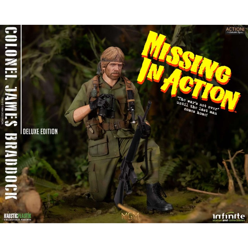 Figurine Colonel James Braddock 1/6 DLX Infinite Statue - Missing In Action