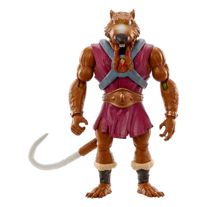 Action Figure Deluxe Splinter-Skull - MOTU x TMNT: Turtles of Grayskull