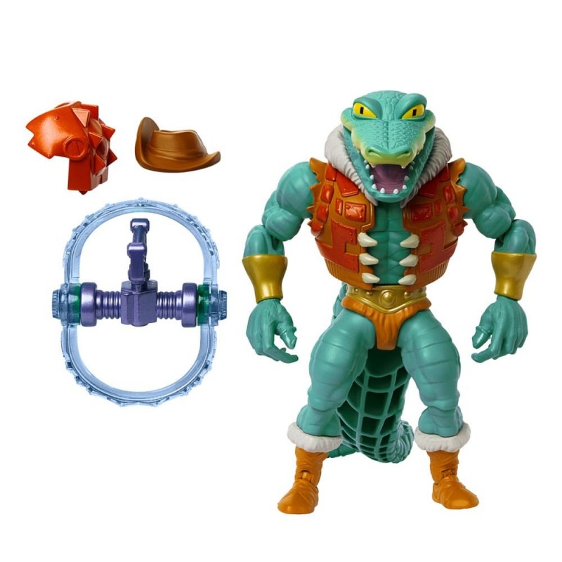 Figurine Deluxe Leatherhead - MOTU x TMNT : Turtles of Grayskull