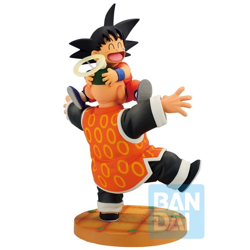Figurine Ichibansho Son Goku & Grandpa Gohan - Dragon History II - Dragon Ball