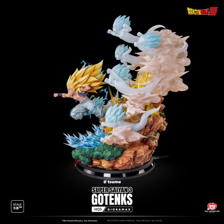 Statue Super Saiyan 3 Gotenks HQS Dioramax by Tsume - Dragon Ball Z Statue Super Saiyan 3 Gotenks HQS Dioramax by Tsume - Dragon Ball Z