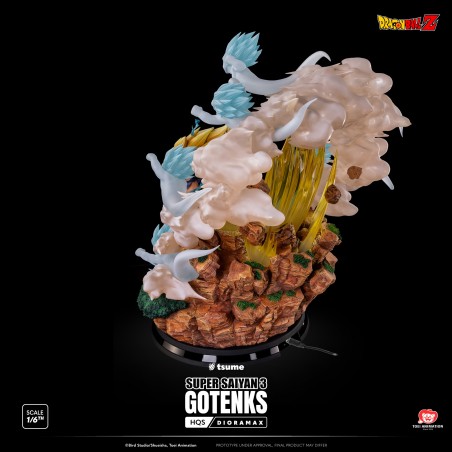 Statue Super Saiyan 3 Gotenks HQS Dioramax by Tsume - Dragon Ball Z Statue Super Saiyan 3 Gotenks HQS Dioramax by Tsume - Dragon Ball Z