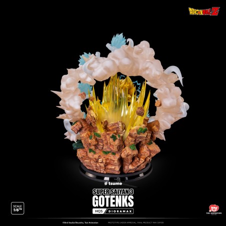 Statue Super Saiyan 3 Gotenks HQS Dioramax by Tsume - Dragon Ball Z Statue Super Saiyan 3 Gotenks HQS Dioramax by Tsume - Dragon Ball Z
