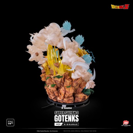 Statue Super Saiyan 3 Gotenks HQS Dioramax by Tsume - Dragon Ball Z Statue Super Saiyan 3 Gotenks HQS Dioramax by Tsume - Dragon Ball Z